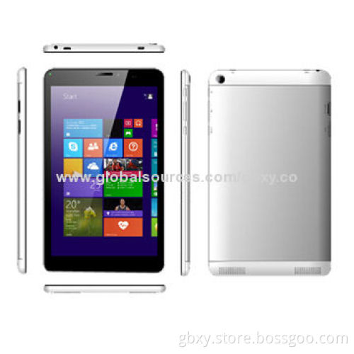 8-inch Intel Z3735G Quad-core Microsoft's Windows 8.1 3G Tablet PCs, 1GB + 16GB, Dual-camera